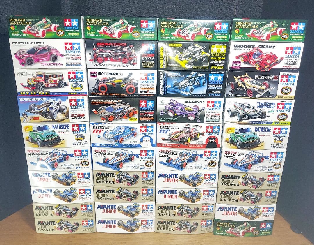 新品 TAMIYA ミニ四駆 大量 未組立 40台セット 引退 特別 限定 SP