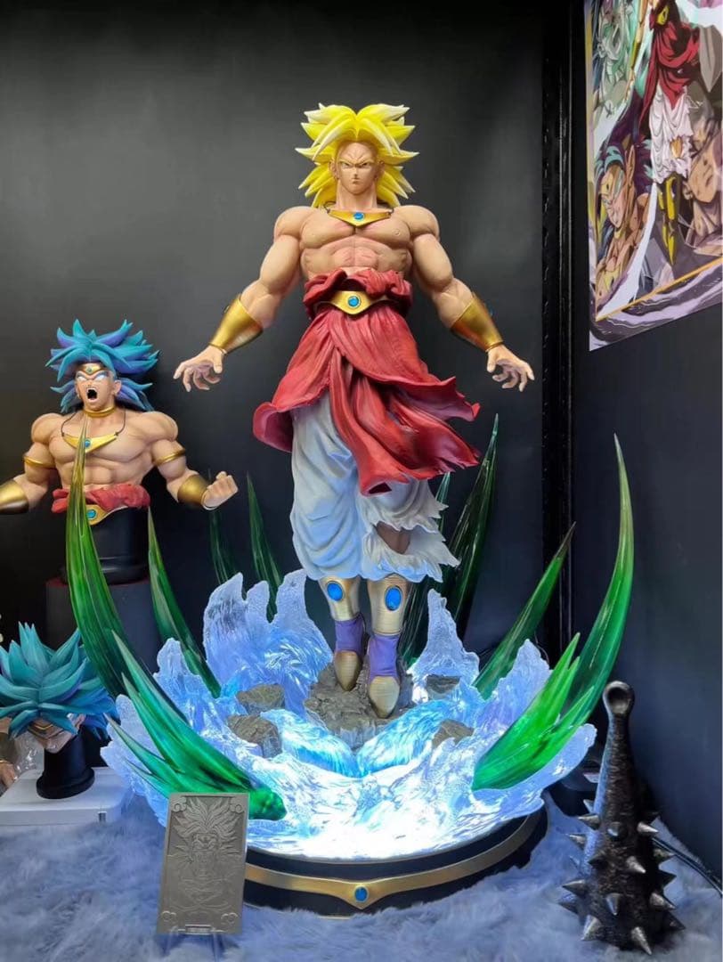 ドラゴンボール ブロリー ガレキ ガレージキット スタチュー X②②