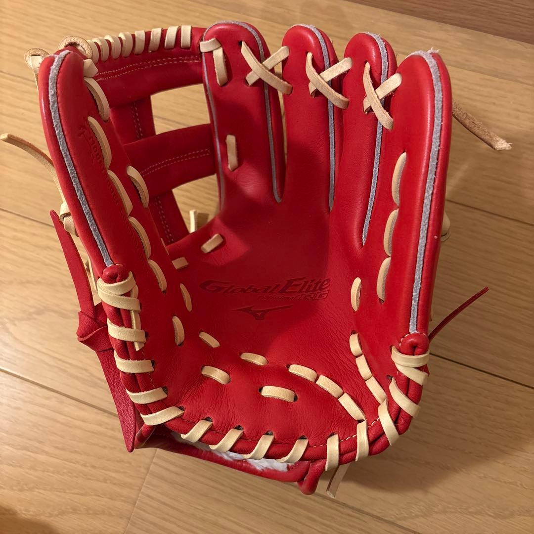 【即日発送】少年軟式　菊池モデル　ミズノ　グローバルエリート　グローブ　型付済