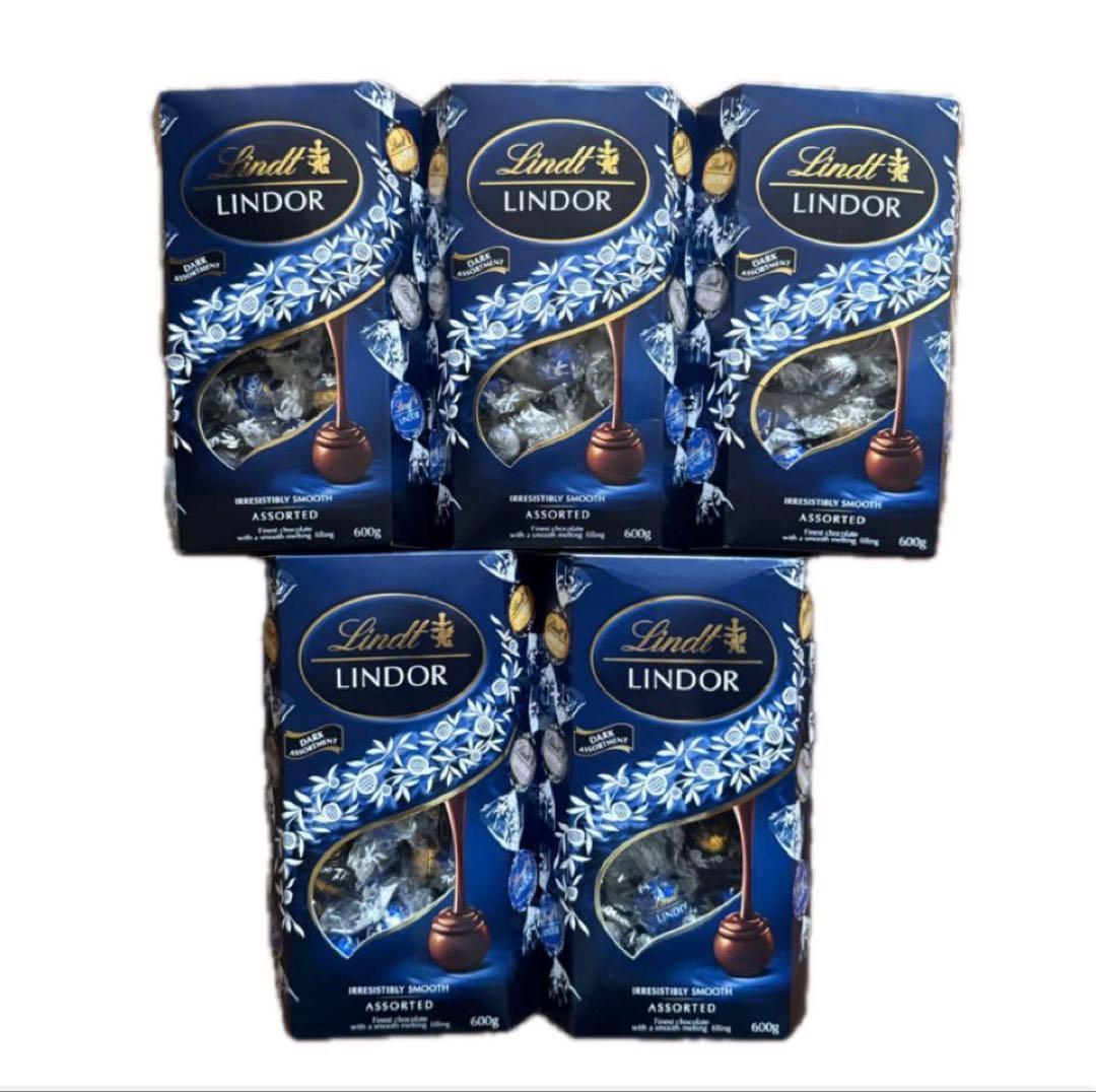 チョコレート　リンツ　LINDT ダークアソート 5箱セット 人気　まとめ買い
