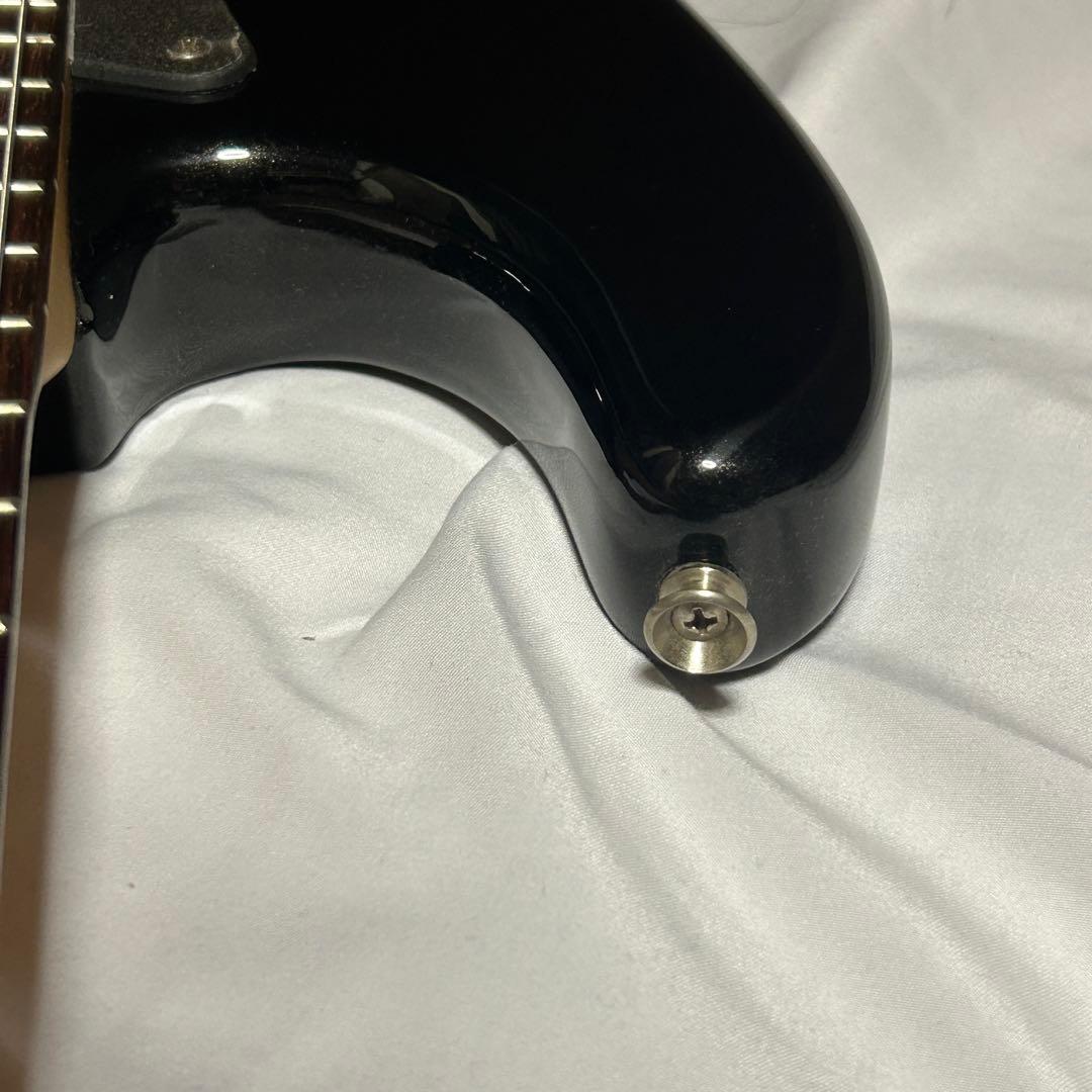 美品メンテ済 スクワイヤー ストラトキャスター アフィニティHSSラメ黒