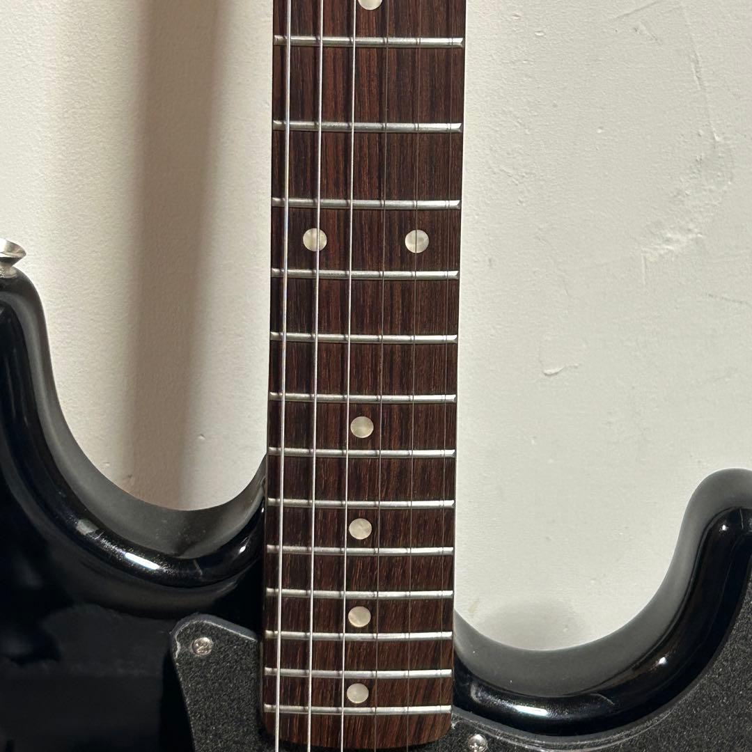 美品メンテ済 スクワイヤー ストラトキャスター アフィニティHSSラメ黒