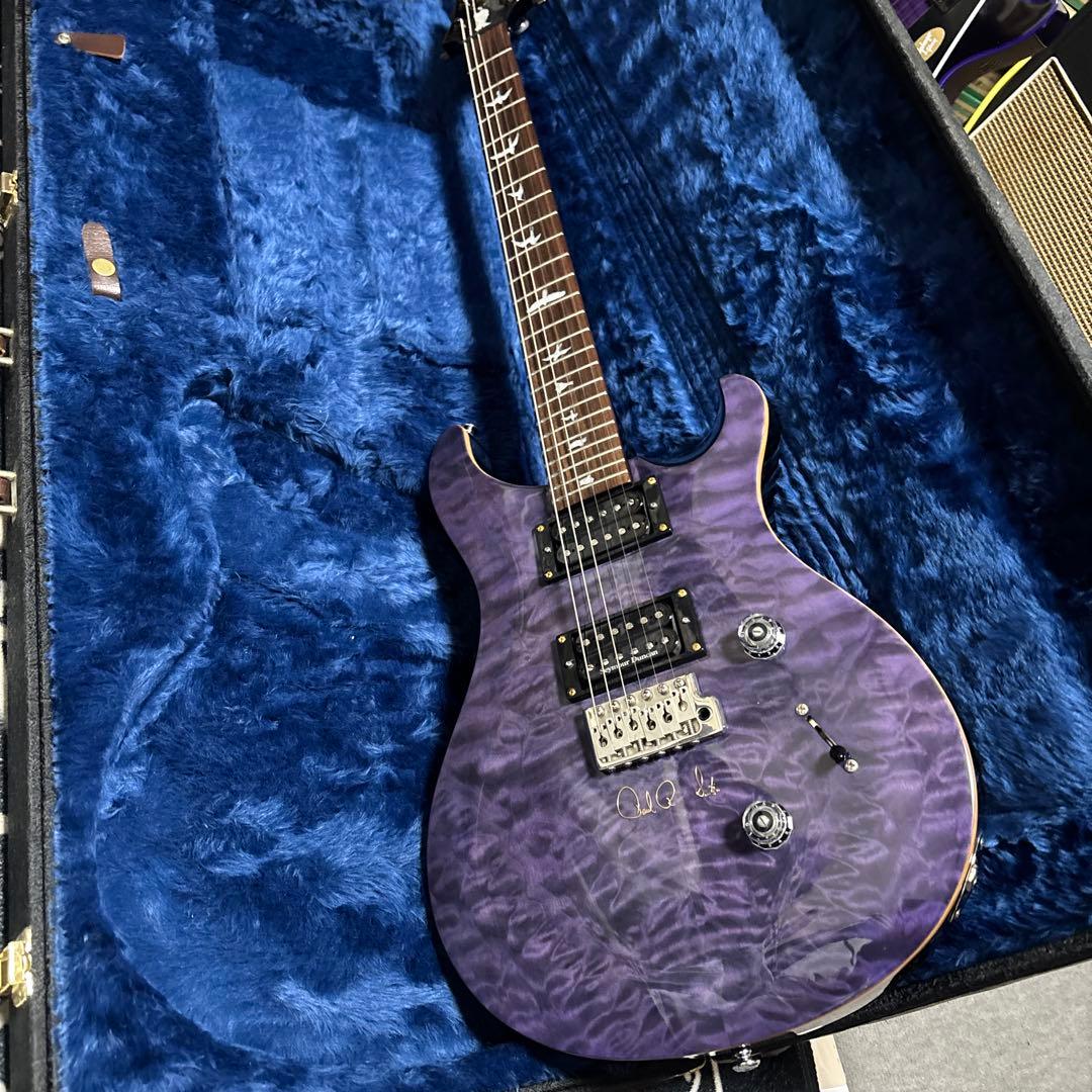 PRS エレキギター 紫色