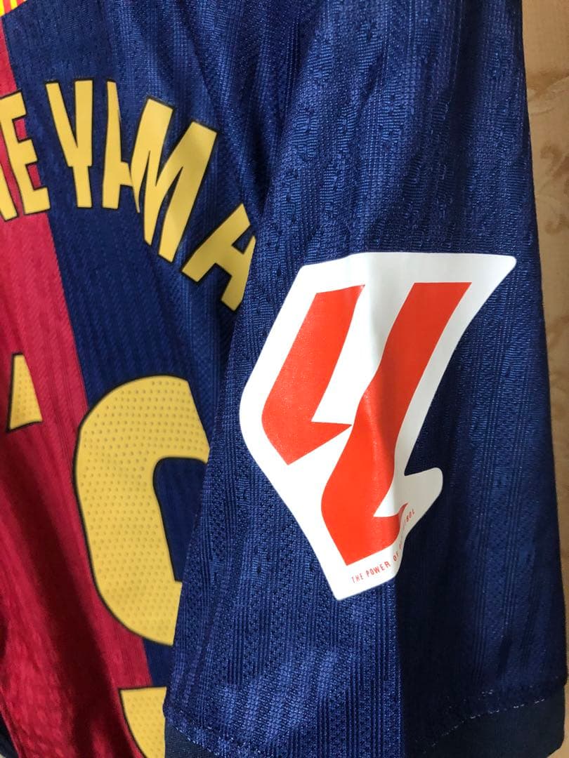 バルセロナ24/25 ラミン・ヤマル 国内3冠 リーグ仕様 オーセンティック