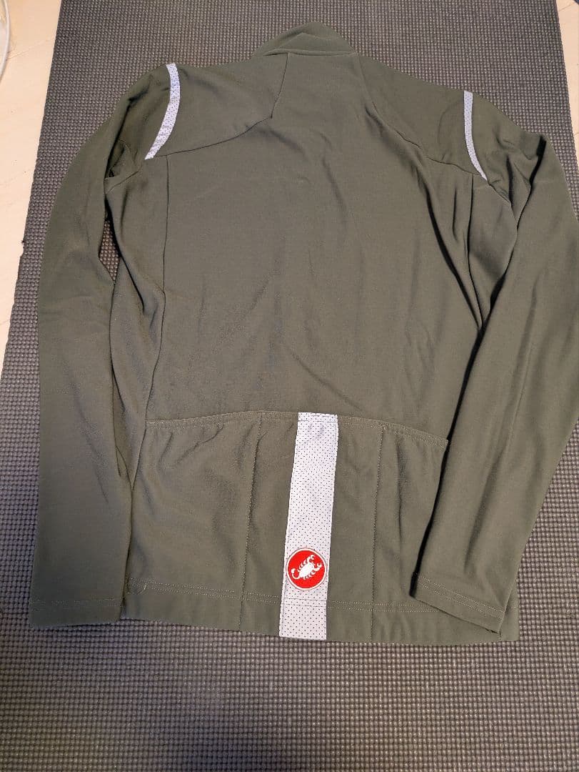 castelli　TUTTO NANO RoS JERSEYサイズLカーキ