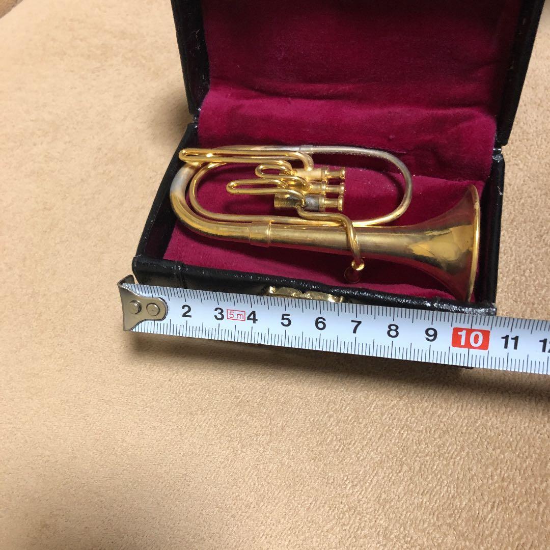 アンティーク管楽器ミニチュア