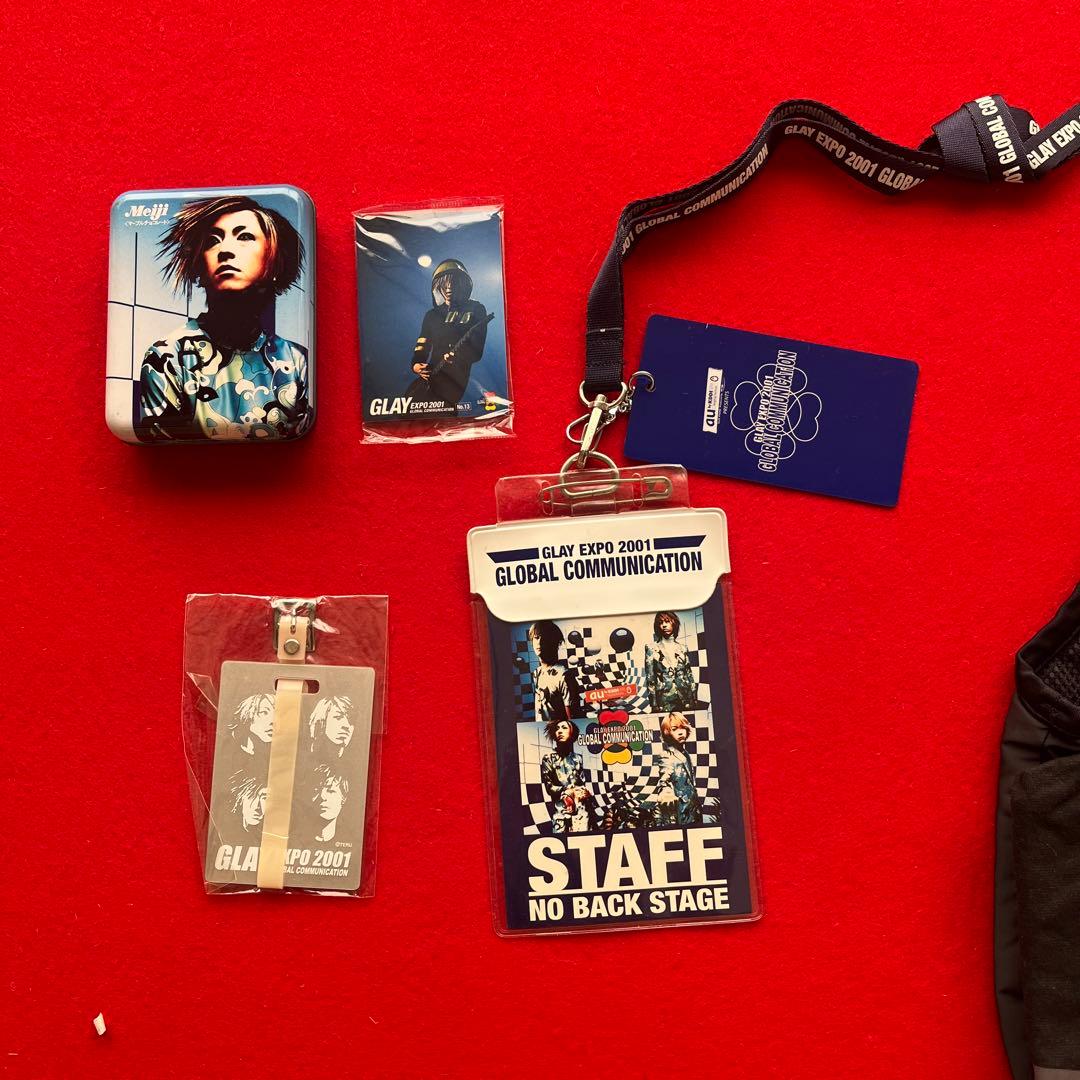 PUMA GLAY EXPO 2001 スタッフベスト＆Tシャツとグッズセット