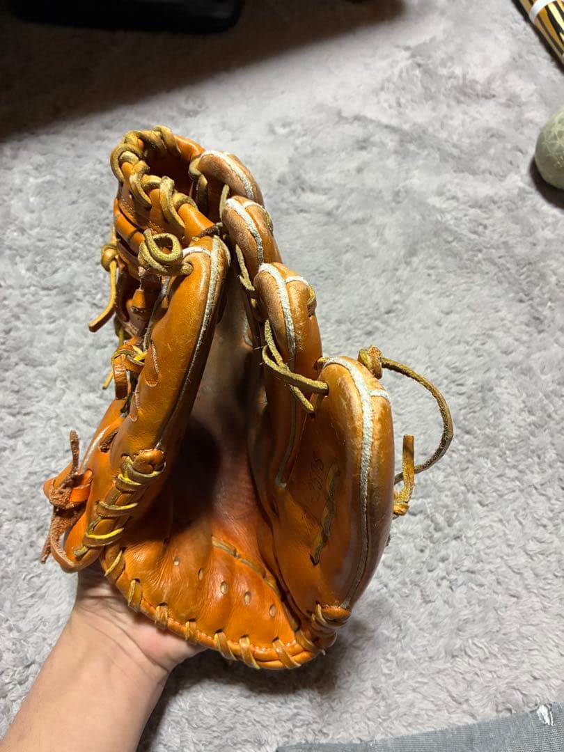 久保田スラッガー内野手用グラブ　軟式野球グローブ