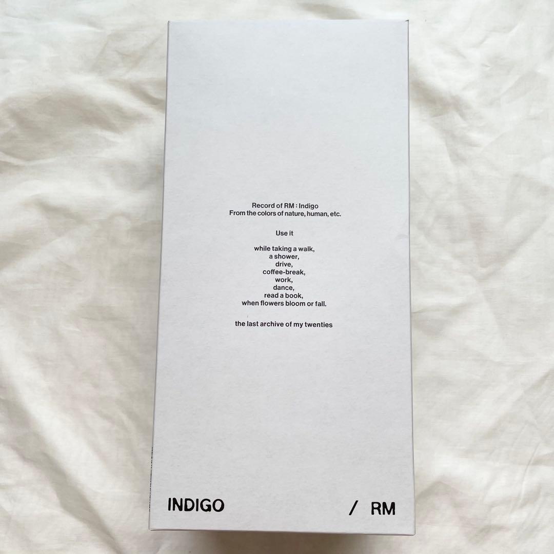 RM ナムジュン　インディゴ　フラワーベース　VASE