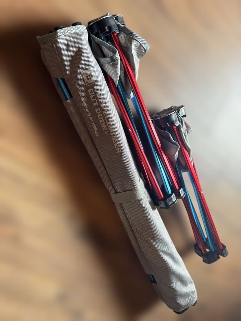 ドッペルギャンガー　限定1000セット　折りたたみテーブルチェア2脚　美品