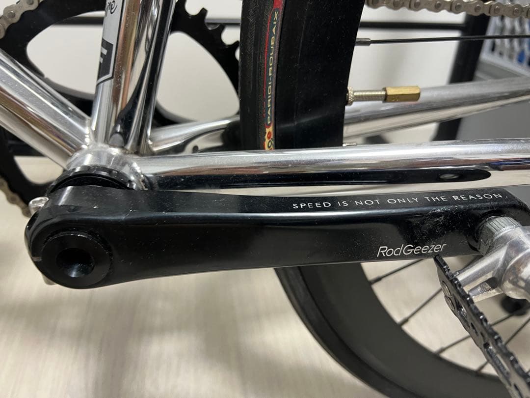 クロモリ　mashカスタム　スティールエラ完成車