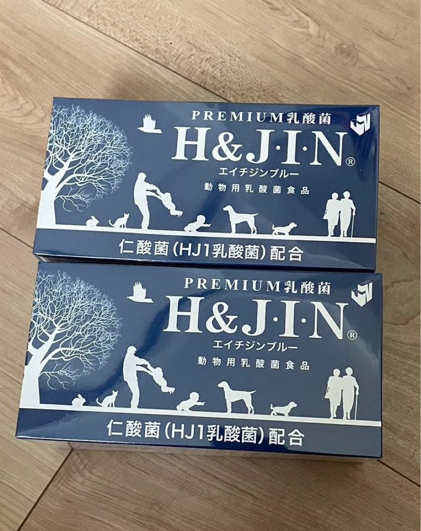 ミクロ 専用 H＆JIN 乳酸菌エイチジンブルー 動物用 90包入り