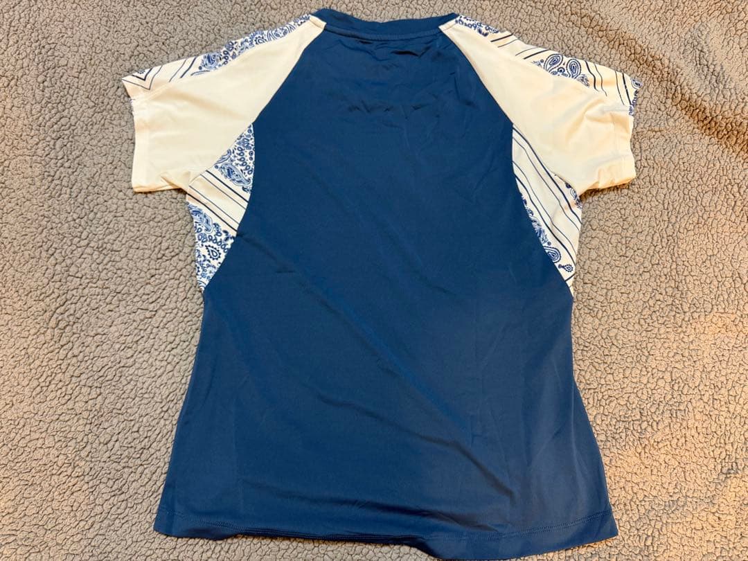 Admiral テニスウェア ペイズリー/ホワイト