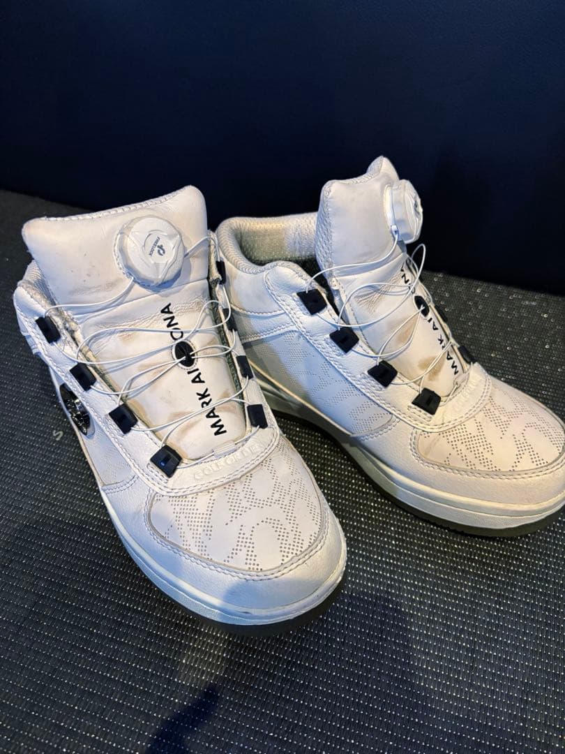 マークアンドロナ♡ハイカットゴルフシューズ23.0