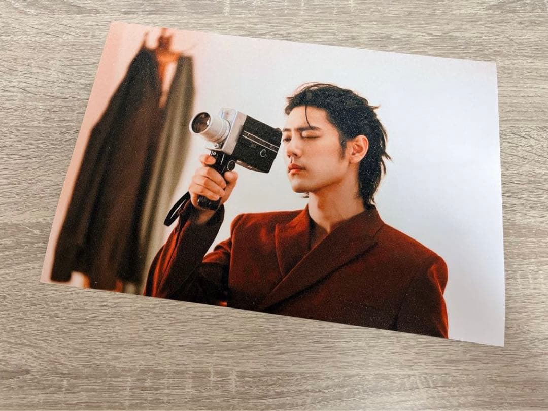 陳情令 肖戦GQキラキラ満天星A4ポスター8枚セット③