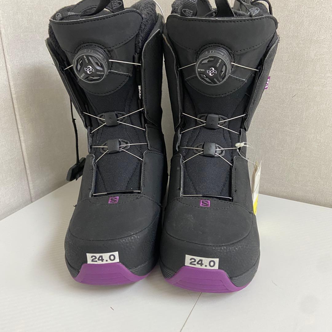 未使用⭐️salomon サロモン　スノボードブーツ　24cm5216