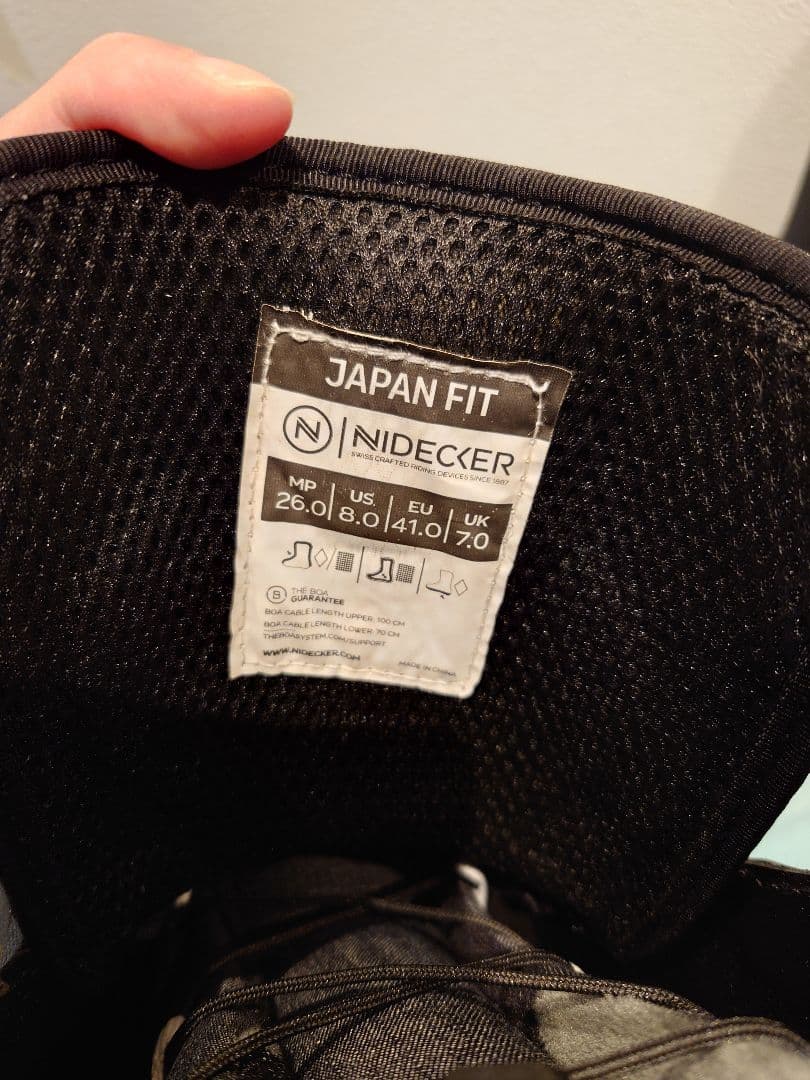 NIDECKER　スノーボードブーツ　26cm
