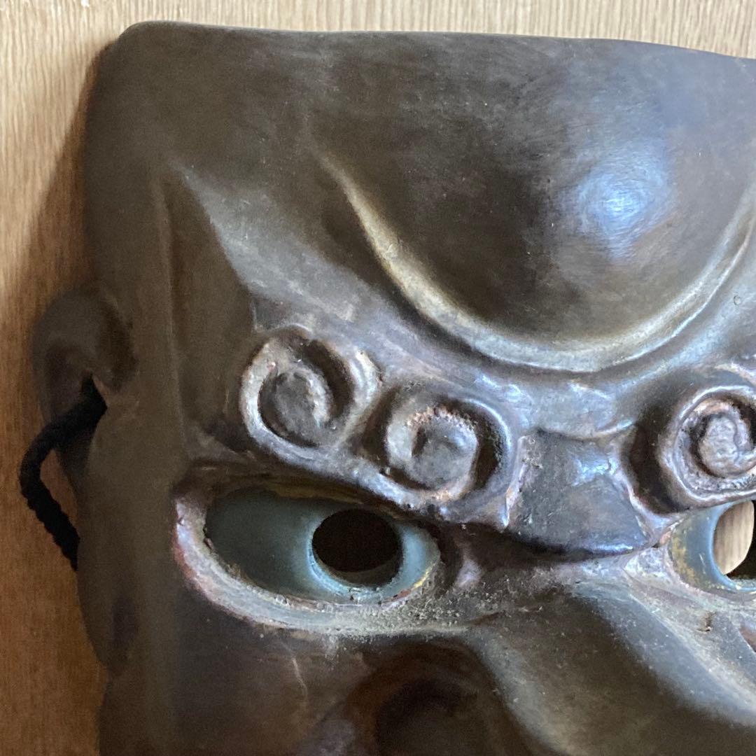 伝統的な日本の面 長い鼻　天狗