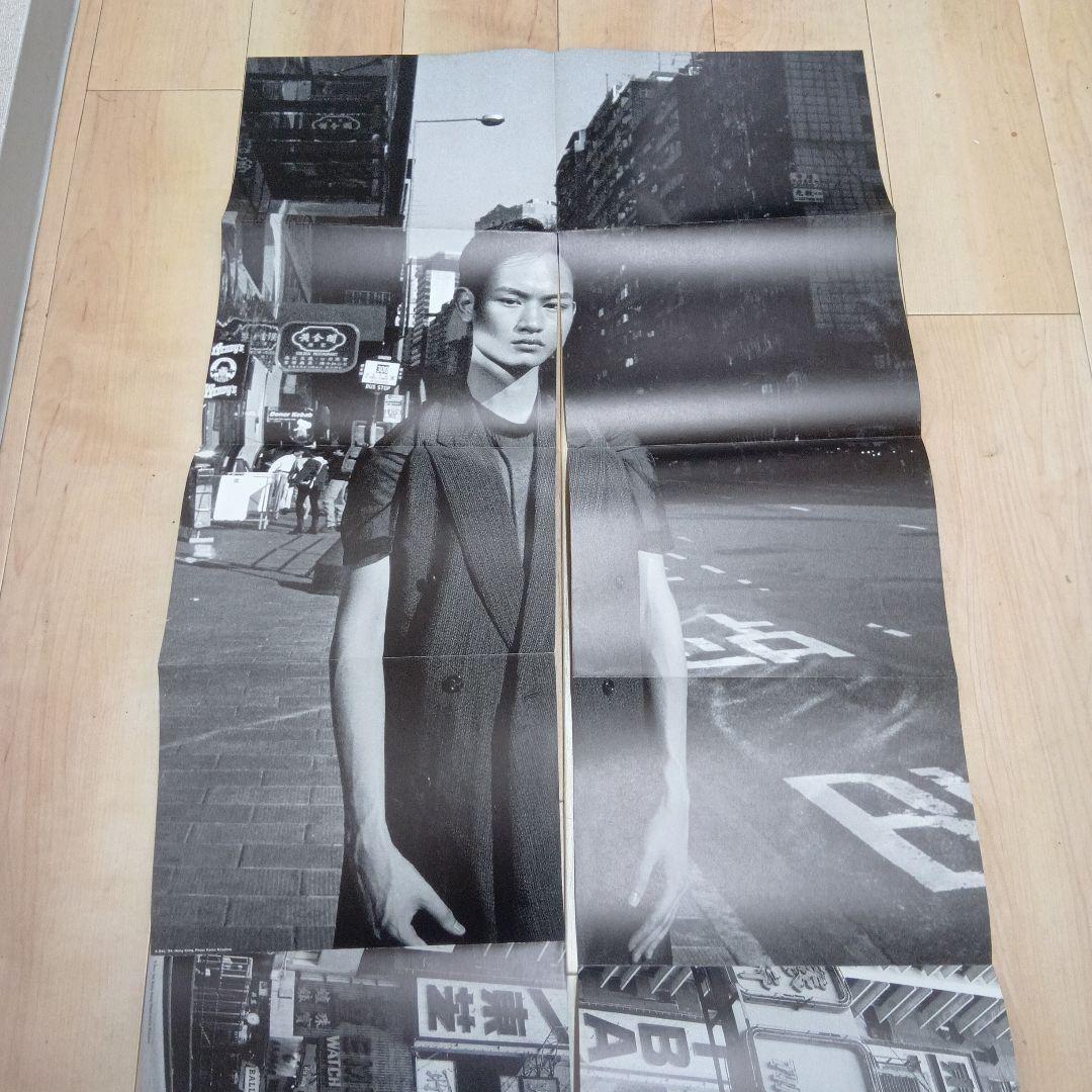 コムデギャルソン モノクロ ストリートファッション ポスター