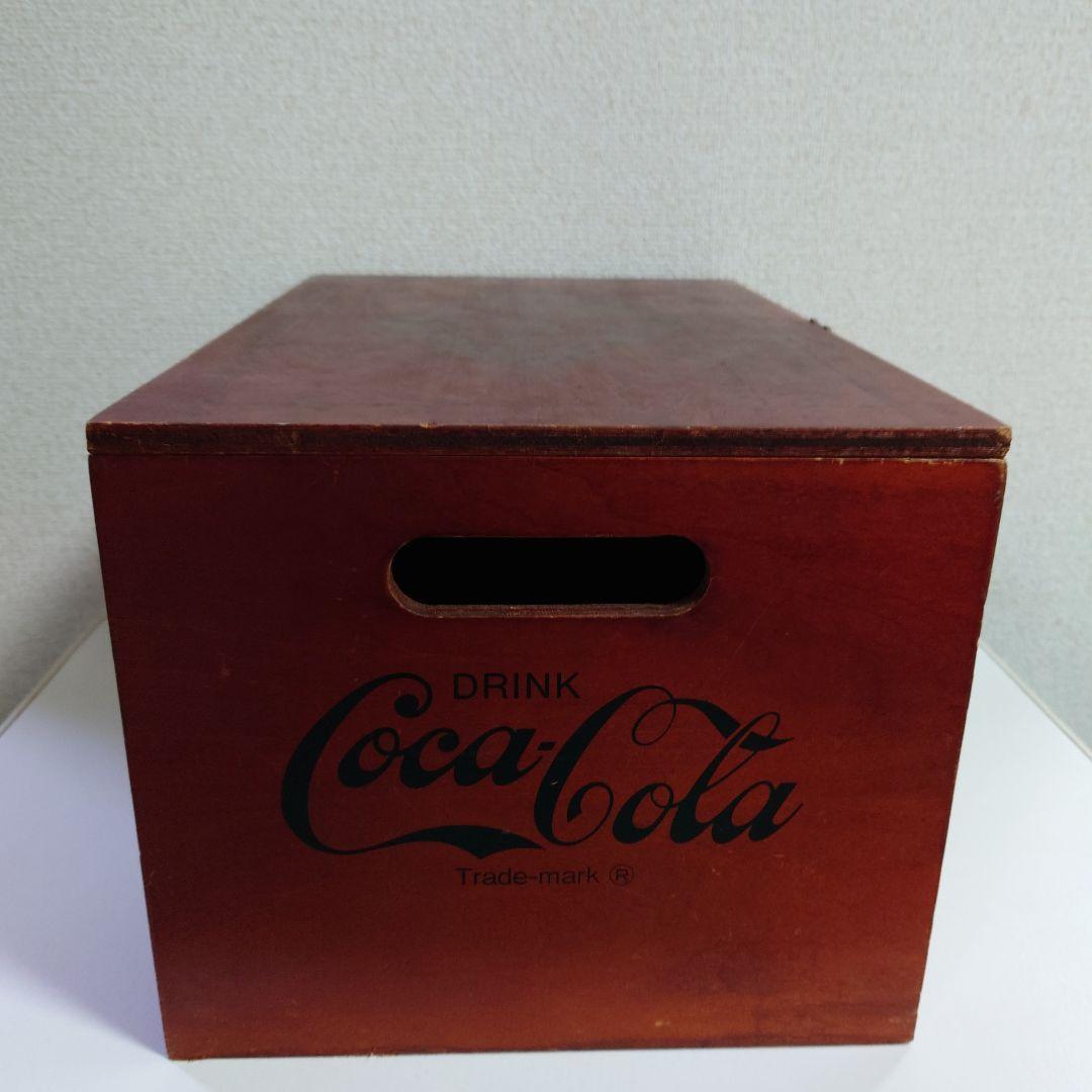 コカコーラ　25周年　木箱　レトロ　ヴィンテージ　アンティーク　1981年