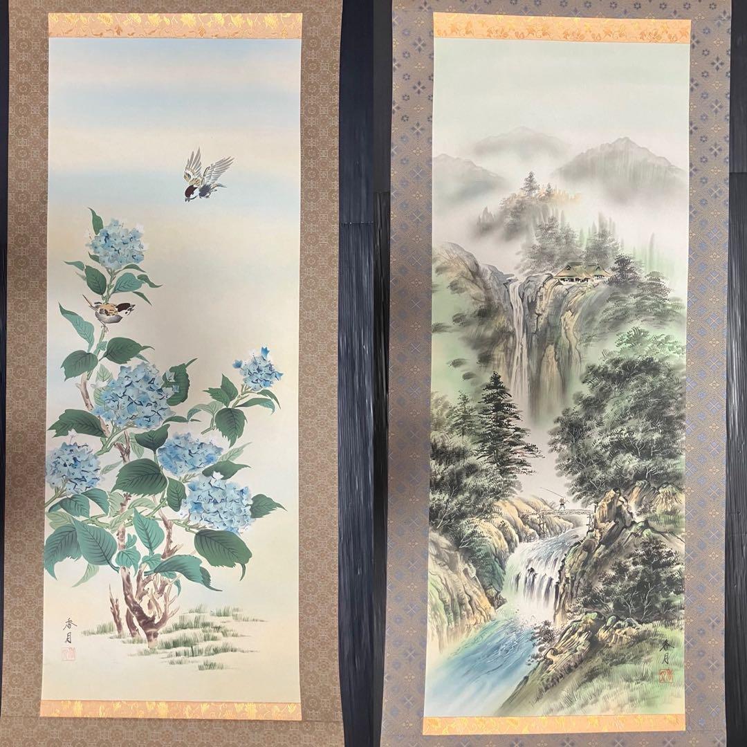 掛軸　小川香月　まとめ　12本　複製