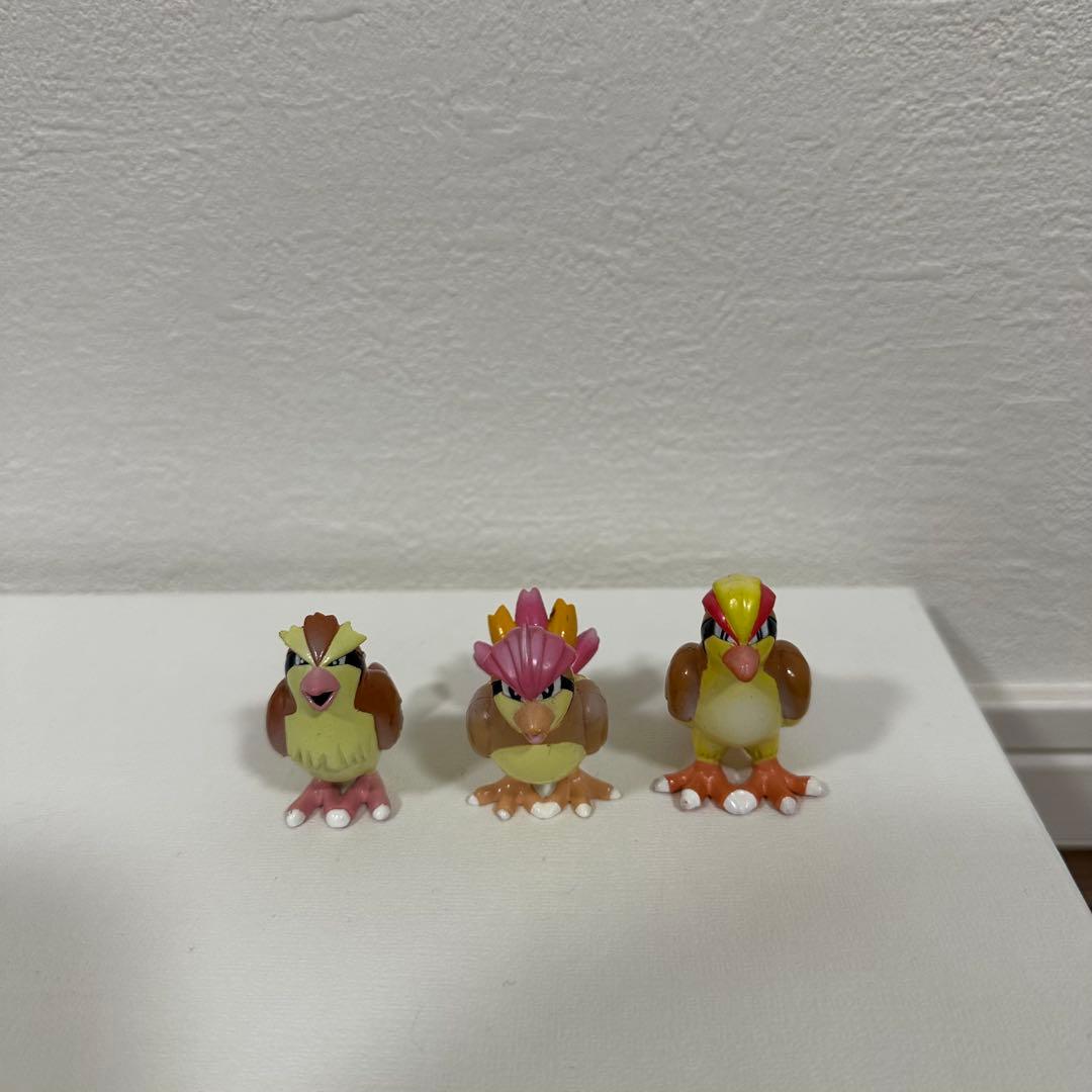 ポケモン モンコレ 初期 ポッポ ピジョン ピジョット 3体セット