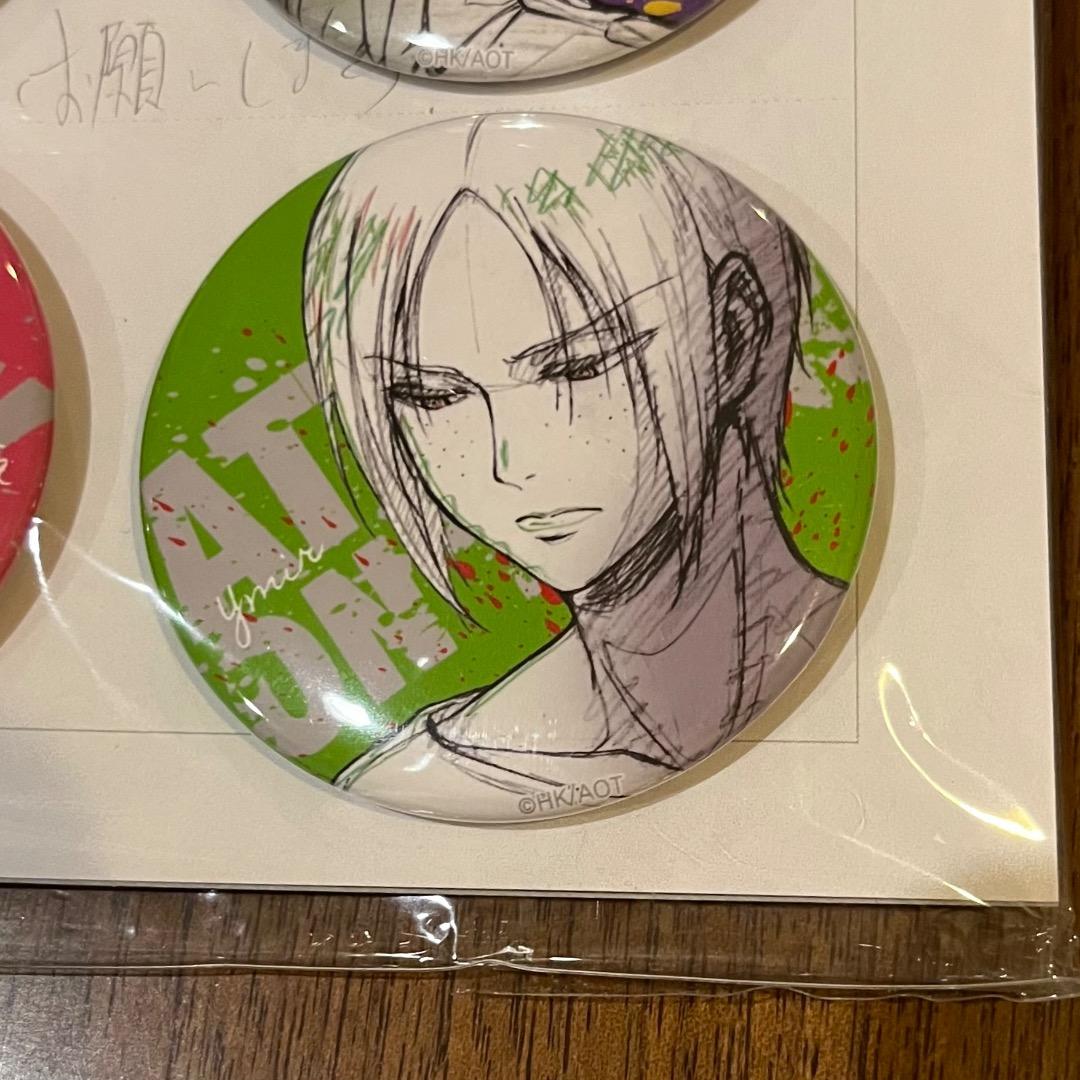 WIT STUDIO 缶バッジコレクション 進撃の巨人 6種セット【新品未開封】