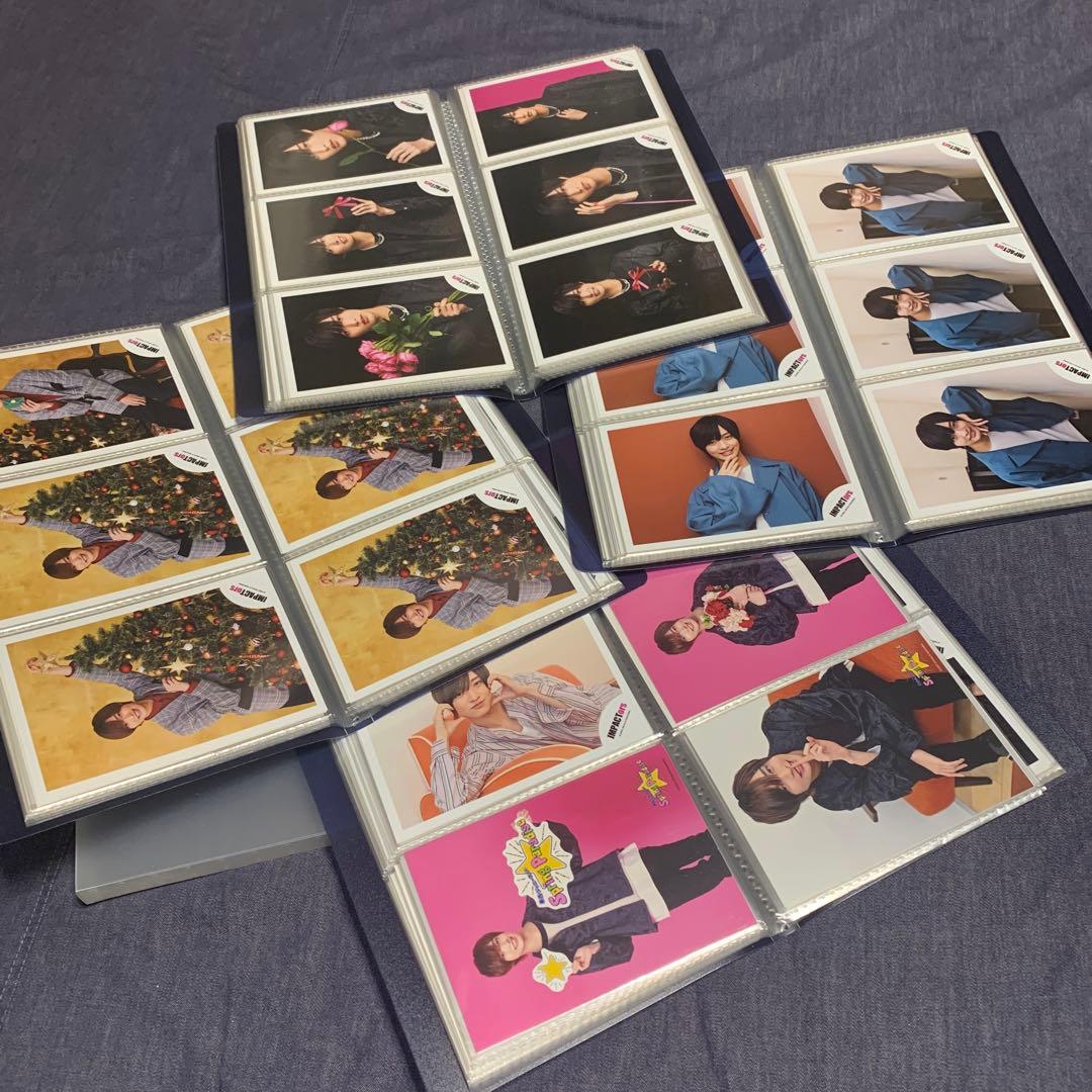 IMPACTors 佐藤新　公式写真　120ポケットファイル4冊　434枚