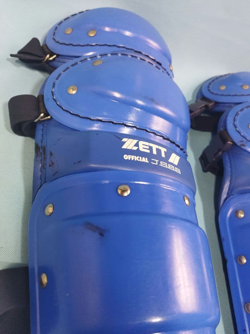 キャッチャーレガース　3点まとめセット　J.S.B.B ZETT snail