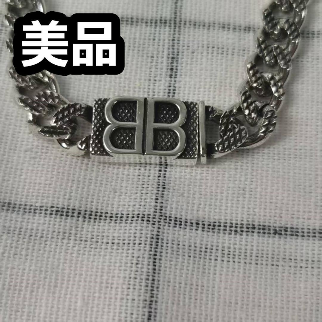 BALENCIAGA BBチェーンネックレス バレンシアガ