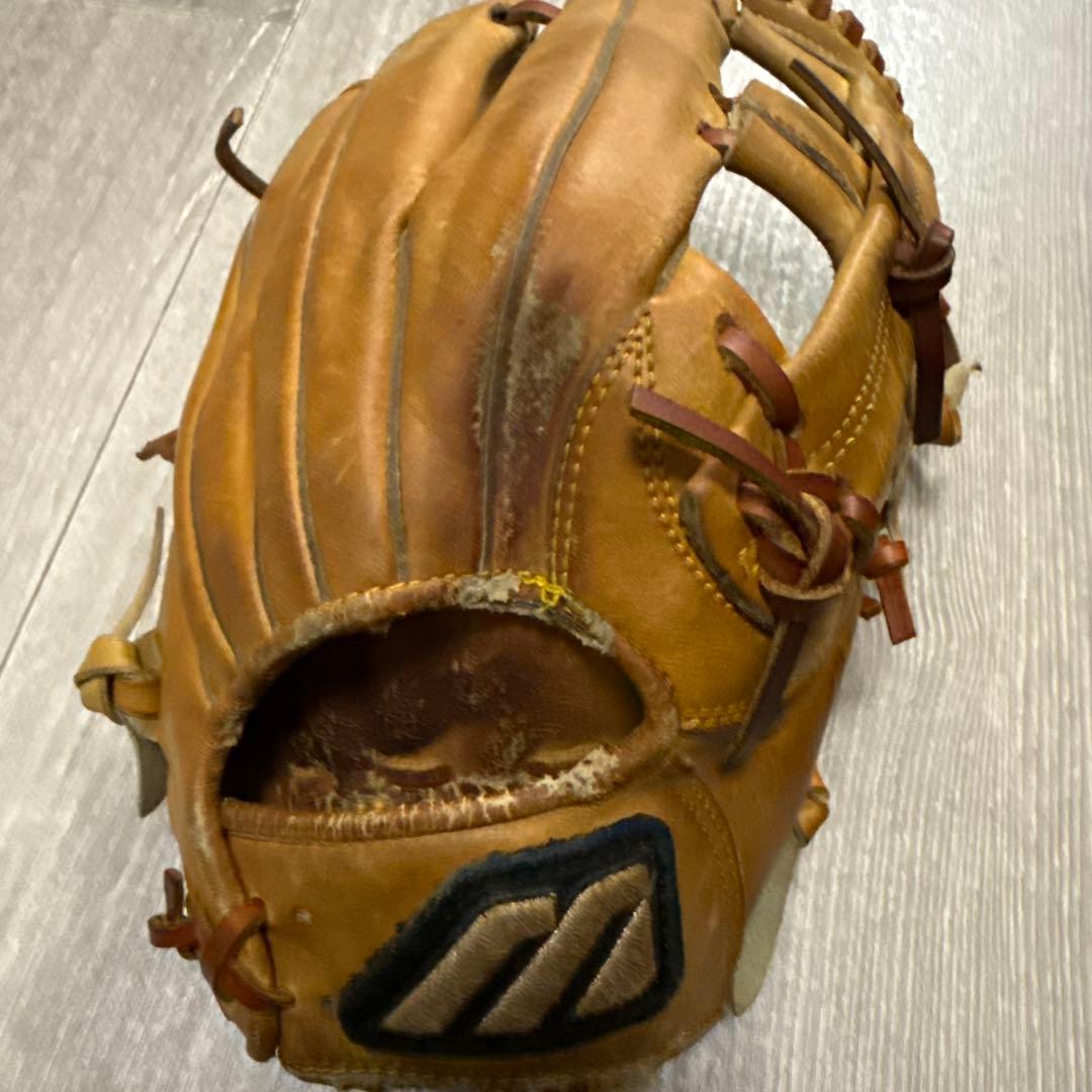 即決価格　即戦力品ミズノプロビックM軟式内野用グローブ