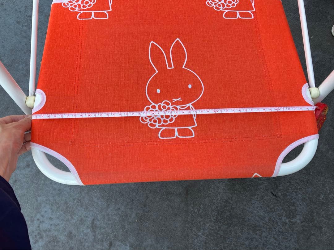 ミッフィーらくらくチェア　アウトドアチェア　非売品　レア