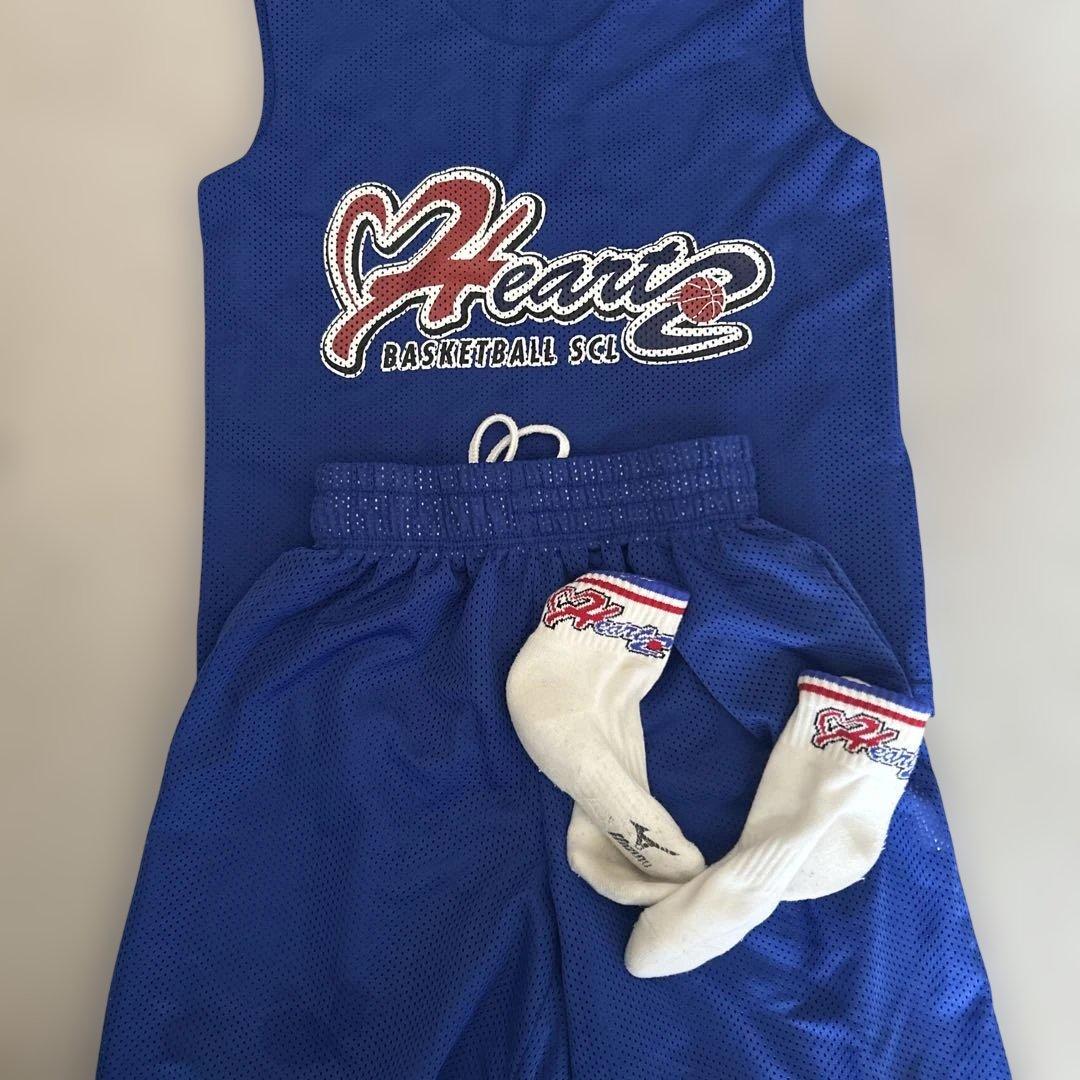 Heart バスケットボール ユニフォーム 130サイズ