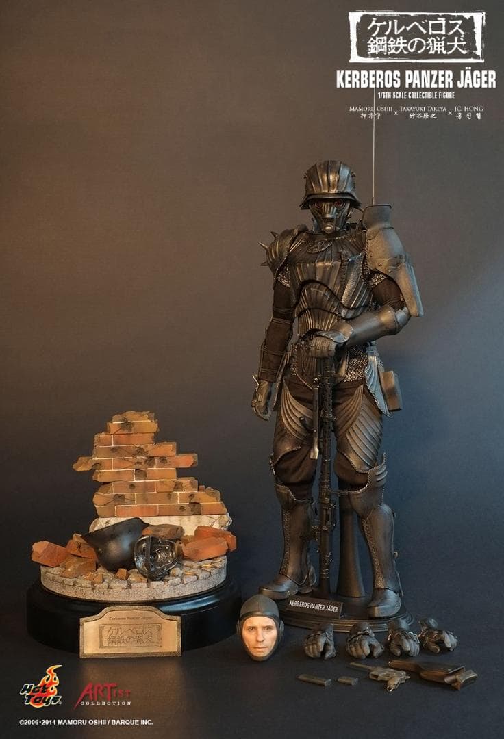 Hottoys ホットトイズ AC02 1/6 鋼鉄の猟犬 押井守 竹谷隆之