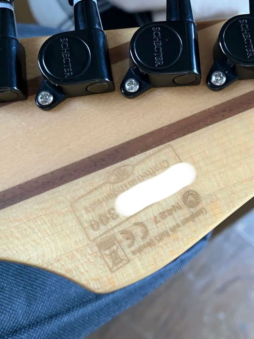 ギター Schecter Reaper-6 FR Charcoal Burst