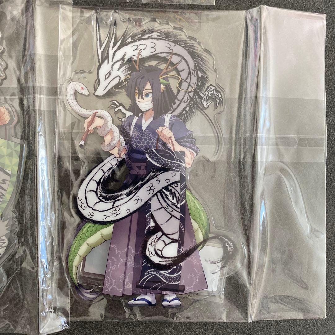 鬼滅の刃　辰年　アクリルスタンド　義勇　実弥　小芭内　行冥　天元