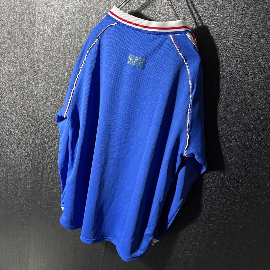 【★フランス代表】 古着 メンズ サッカー ユニフォーム 98年 長袖 2XL
