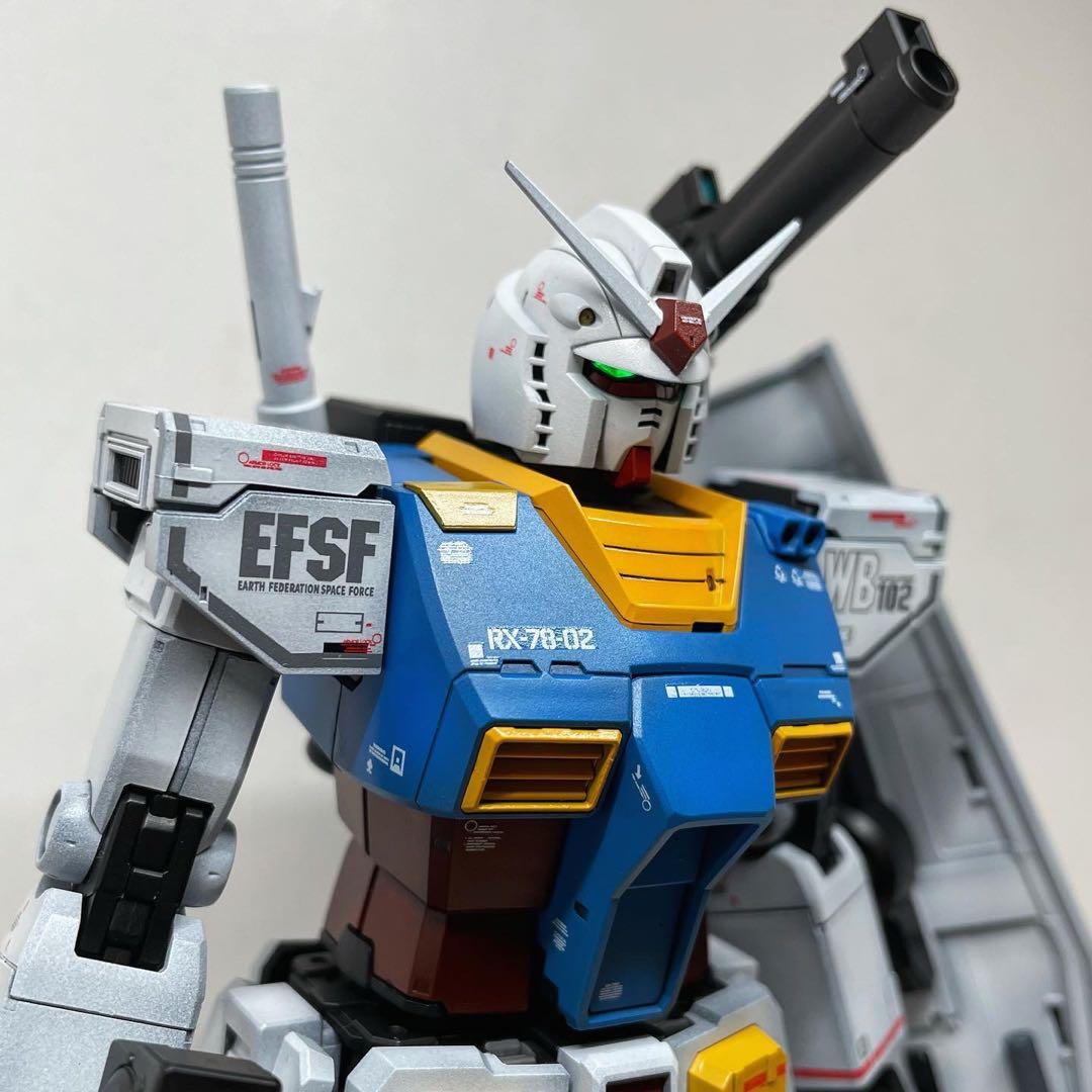 MG RX78-2 ガンダム オリジン版　エアブラシ塗装品