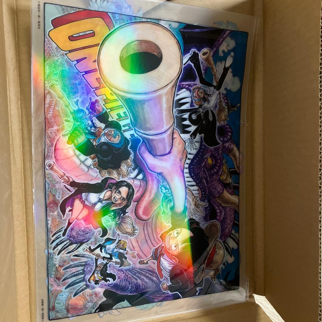 ワンピース A3クリアポスター デザインA2枚セット