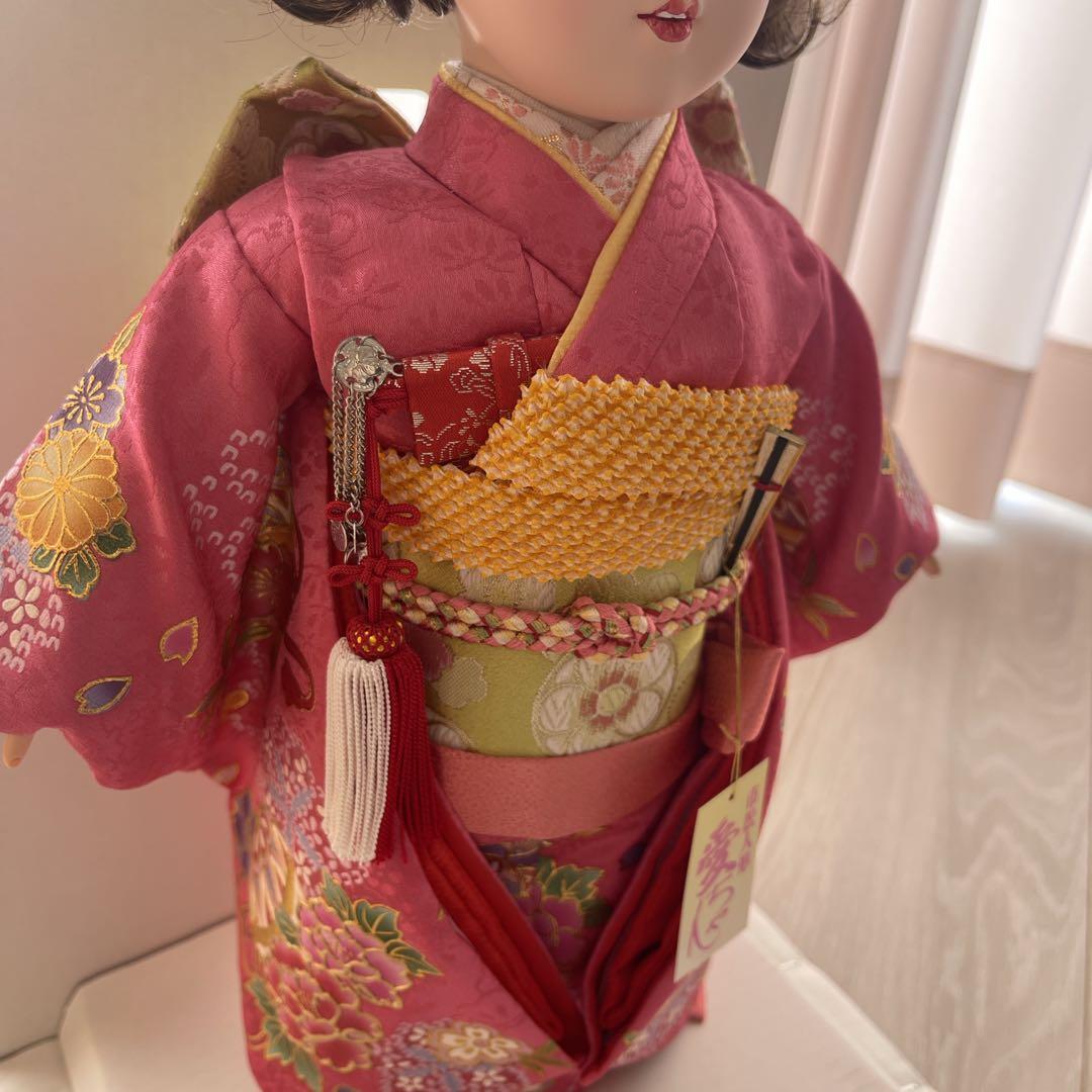 【美品】市松人形　日本人形　アンティーク　和人形　未使用