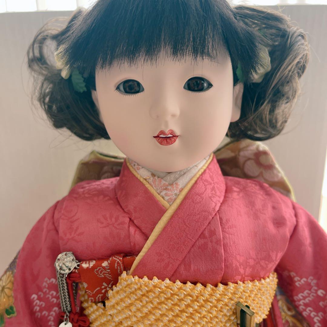 【美品】市松人形　日本人形　アンティーク　和人形　未使用