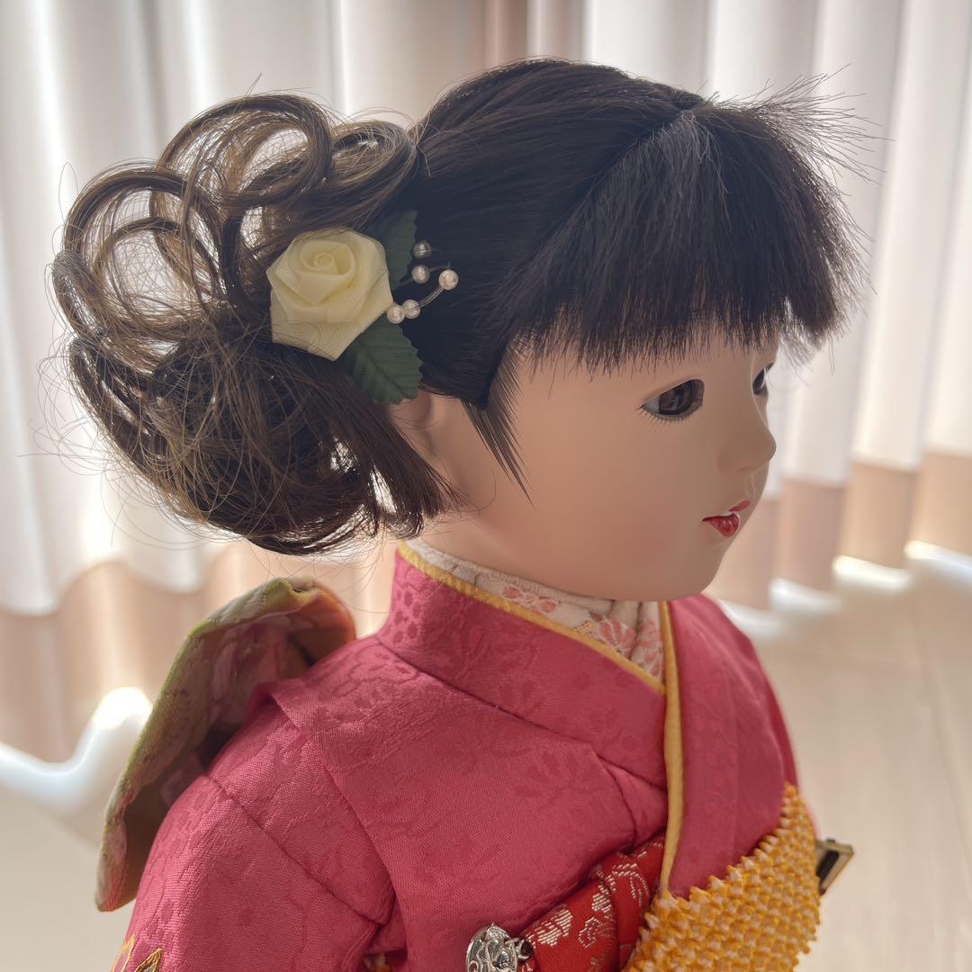 【美品】市松人形　日本人形　アンティーク　和人形　未使用