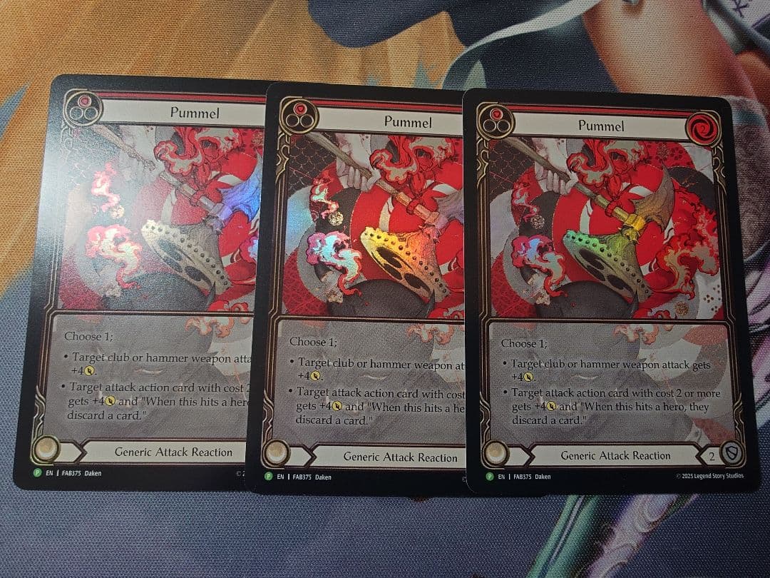 【FaB】Pummel プロモ 3枚セット