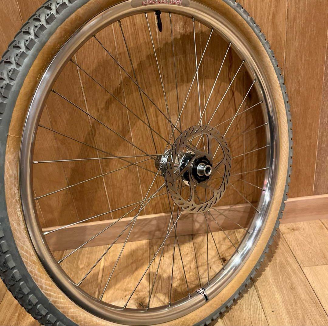 新品 velocity blunt 35 rim polish 650b 手組み