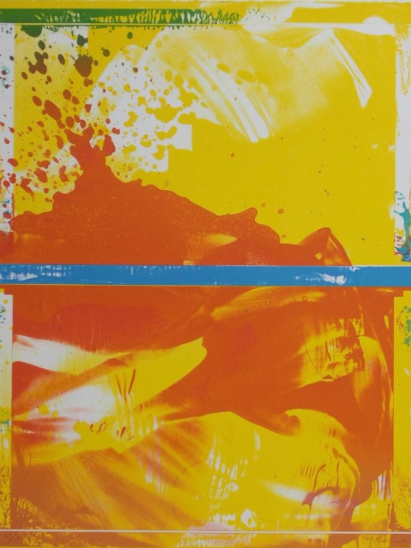 加納光於「ILLUMINATION」イルミネーション◆リトグラフ版画◆サイン額装