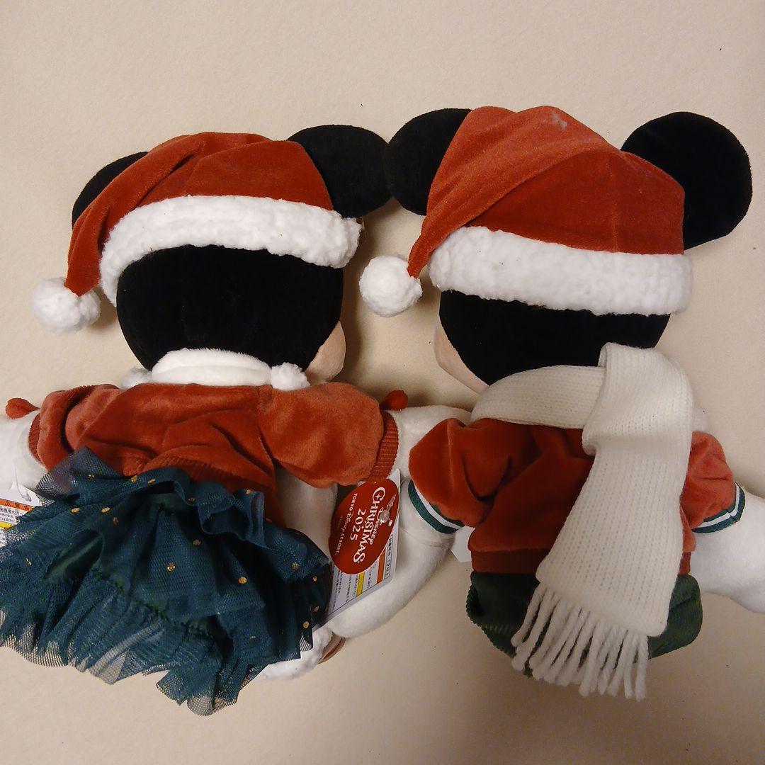 ディズニー クリスマス ぬいぐるみ ミッキー ミニー大