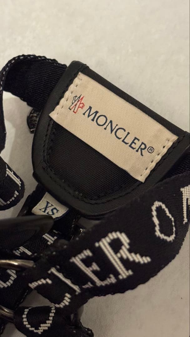 激レア モンクレール ハーネス リード 首輪 犬用　XS