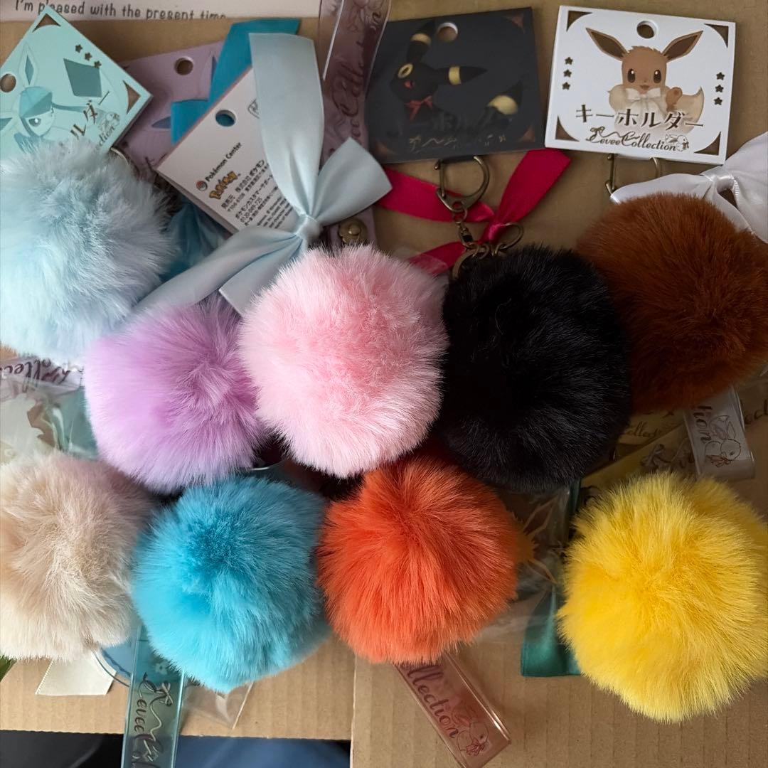 イーブイコレクション　キーホルダー　9種類