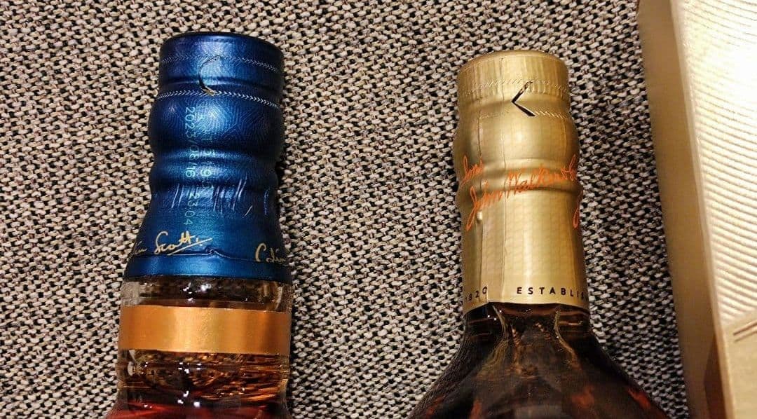 シーバスリーガル18年 ジョニーウォーカー ゴールドラベル 700ml 2本売り