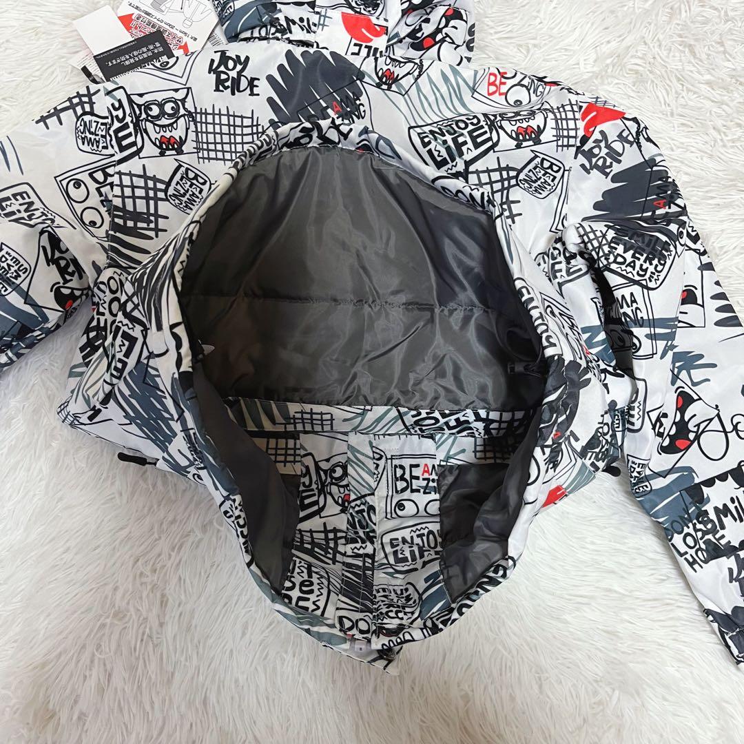 新品タグ付き JOYRIDE ジュニア スノーウェア上下 150 スキー スノボ